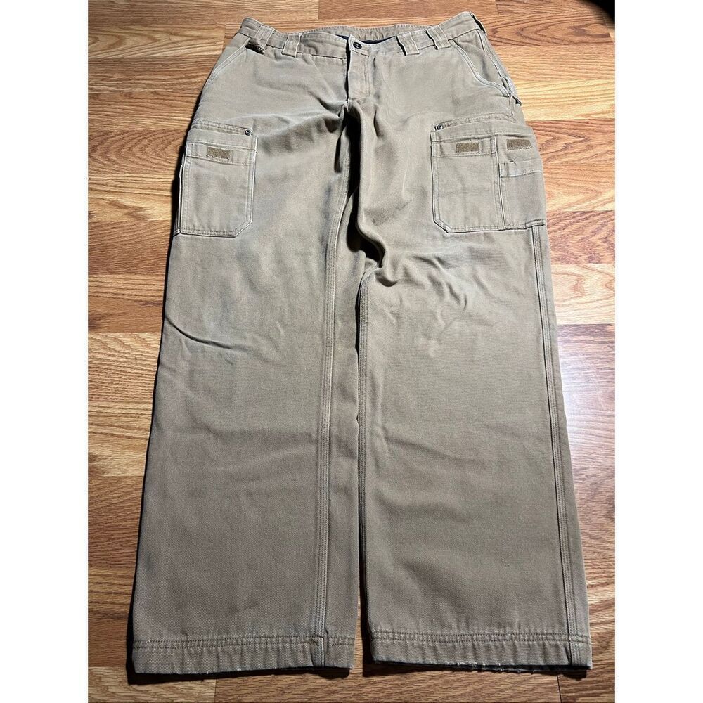 Duluth Trading Co. Fleece Wool Lined Fire Hose Work Pants